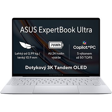 ASUS ExpertBook Ultra B9406CAA-OLEDU7321SX Morn Grey celokovový