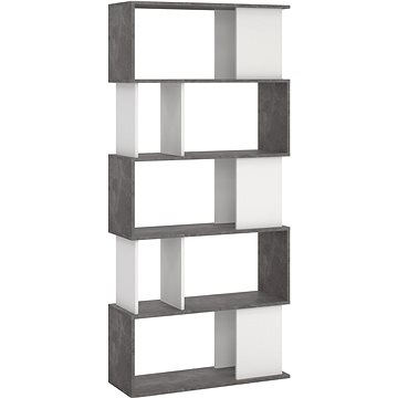 

Falco Regál Penta 735, beton / bílá