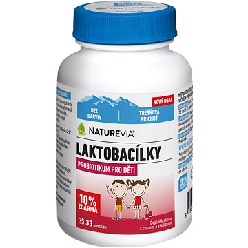 

NatureVia Laktobacílky třešňové 33 pastilek