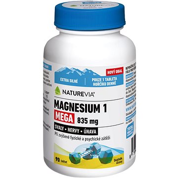 

NatureVia Magnesium 1 Mega 835 mg, 90 tablet