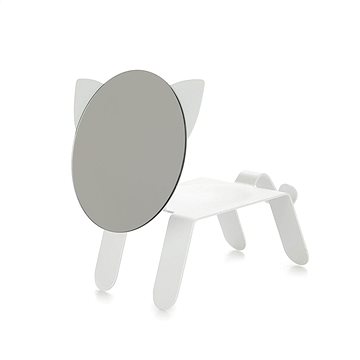 

BALVI Zrcátko kosmetické Cat 27211, bílé