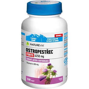 

NatureVia Ostropestřec forte 120 kapslí