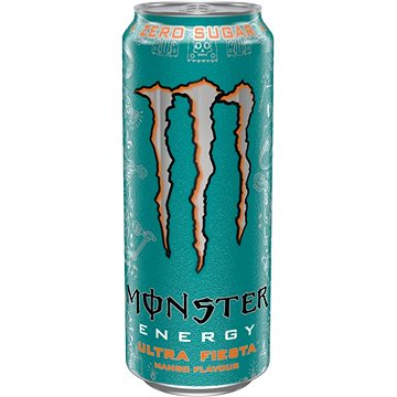 Monster Ultra Fiesta Mango 0,5l plech - Energetický nápoj