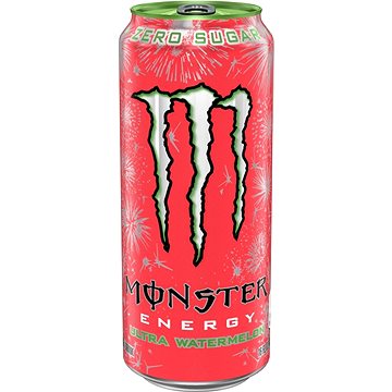 Monster Ultra Watermelon 0,5l plech - Energetický nápoj