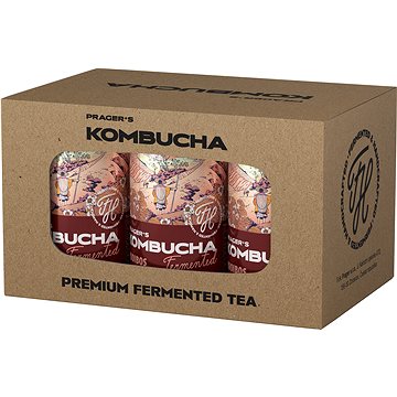 

Prager's Kombucha Rooibos 6× 0,33l