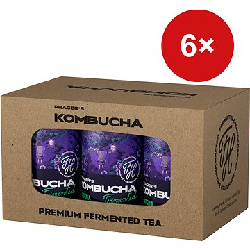 

Prager's Kombucha Matcha 6× 0,33l