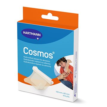 

COSMOS Náplast na odřeniny 10 x 8,5 cm (4 ks)