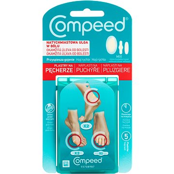 

COMPEED Náplasti na puchýře mix 5 ks