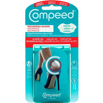 

COMPEED Náplasti na puchýře na paty 5 ks