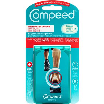 

COMPEED Náplast puchýře sportovní pata 5 ks