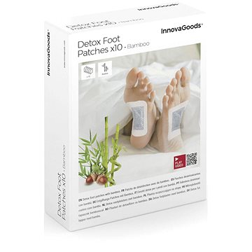 

InnovaGoods Detoxikační náplasti na nohy Bamboo 10 ks