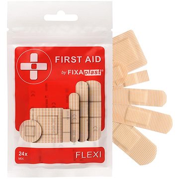 

FIXPLAST First Aid Flexi classic mix (24 ks)