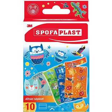 

Spofaplast Dětské náplasti 117, 10 cm x 6 cm, 10ks