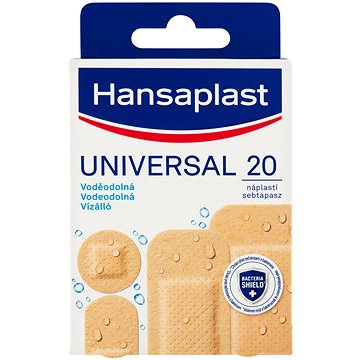 

HANSAPLAST Universal voděodolná náplast (20 ks)
