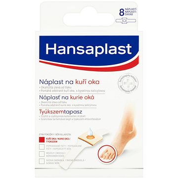 

HANSAPLAST náplast na kuří oka (8 ks)
