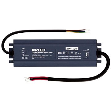 

McLED Napájecí zdroj longevity 150 W, DC24V/6.25A, IP67, hliníkový