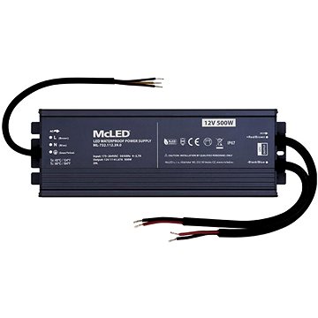

McLED Napájecí zdroj longevity 500 W, DC12V/41.67A, IP67, hliníkový