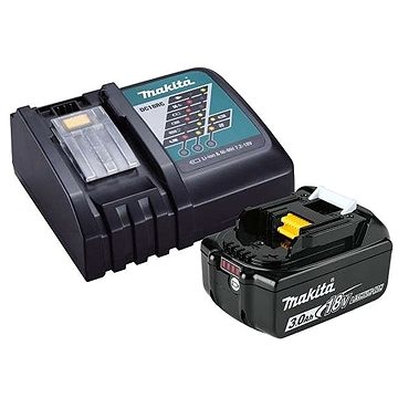 

MAKITA Akumulátor 18V LXT 3 Ah BL1830B + rychlonabíječka DC18RC, 191A24-4