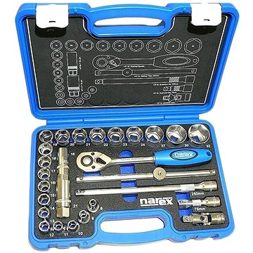 

NAREX Gola sada 1/2" s ráčnou 27ks (8-32mm)