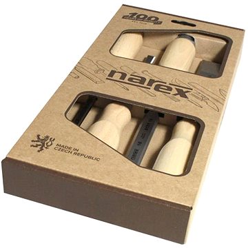 

Narex Bystřice Sada plochých dlát 4dílná WOOD LINE PROFI 863010