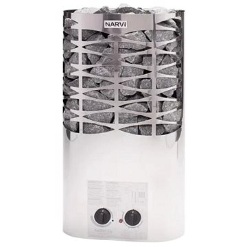 

Narvi Saunová kamna, elektrická NS Mini 3,6 kW, steel