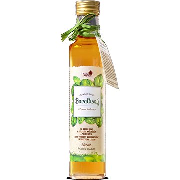 

Naturprodukt Sirup bazalkový CZ 250ml