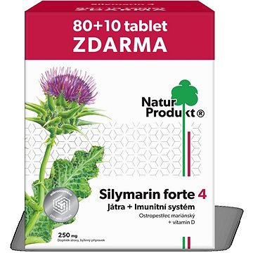

Silymarin 250 mg + vitamin D3 80 + 10 tablet