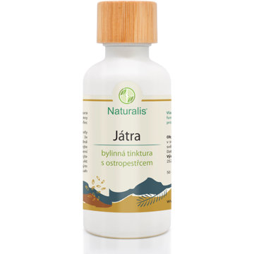 

Naturalis Játra bylinná tinktura s ostropestřcem 50 ml