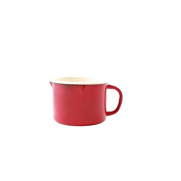 

Olymp, elegant bordó, smaltovaný hrnek s výlevkou 12 cm, 1 l