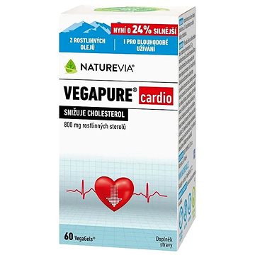 

NatureVia Vegapure cardio 60 kapslí