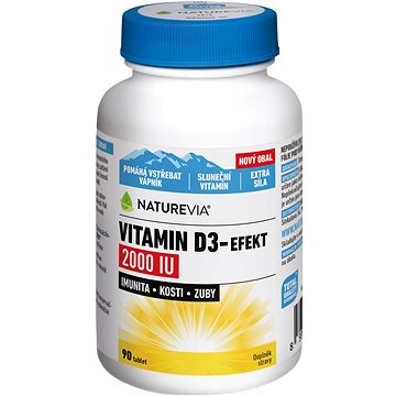

NatureVia Vitamin D3-Efekt 2000IU 90 tablet