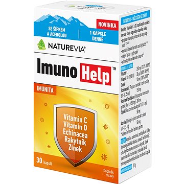 

NatureVia ImunoHelp 30 kapslí