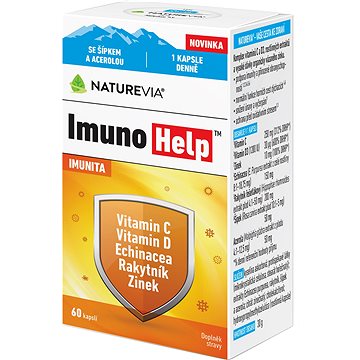 

NatureVia ImunoHelp 60 kapslí