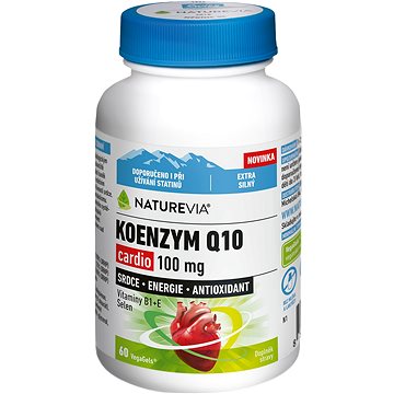 

NatureVia Koenzym Q10 Cardio 100mg 60 kapslí