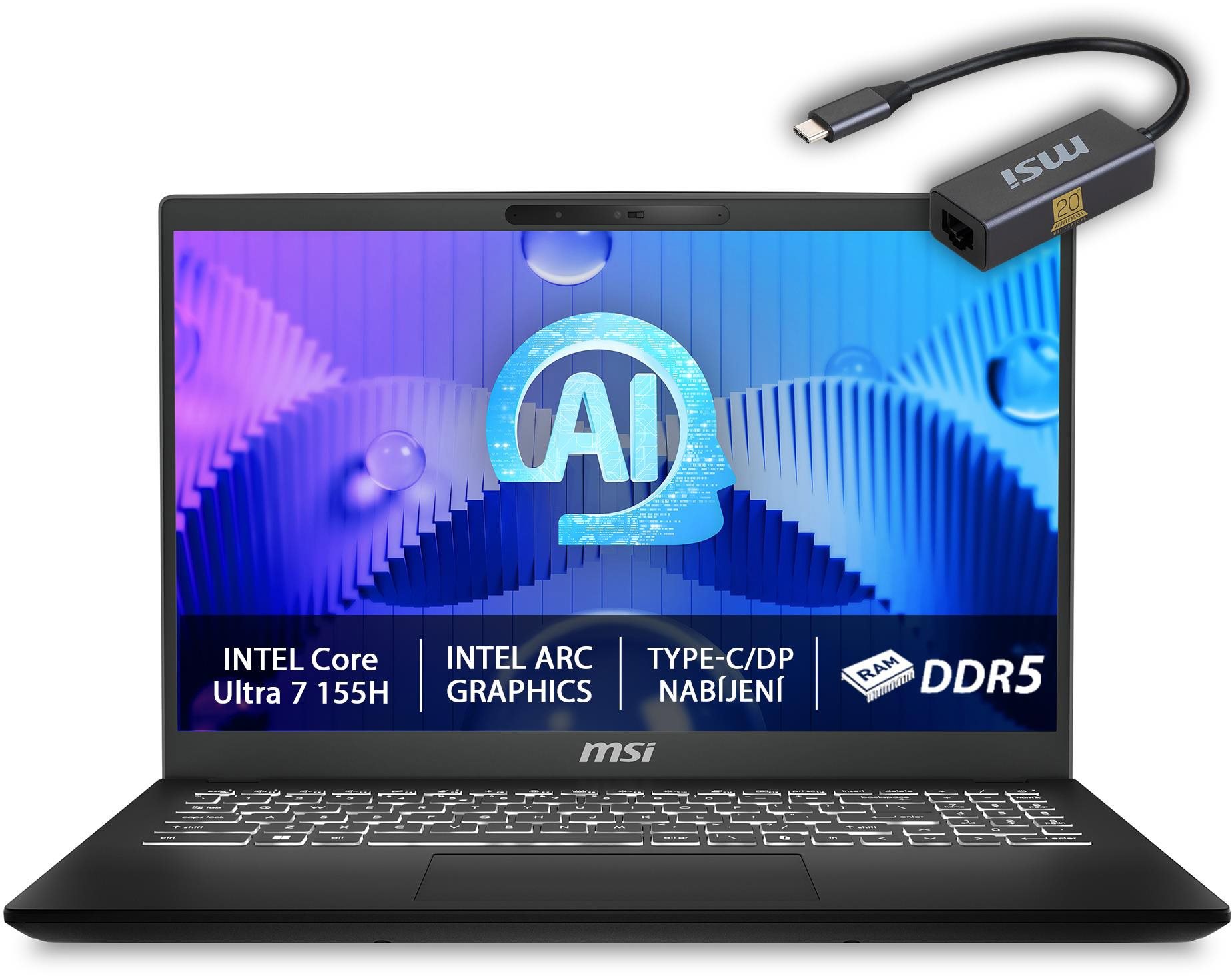 

MSI Modern 15 H AI C1MG-061CZ