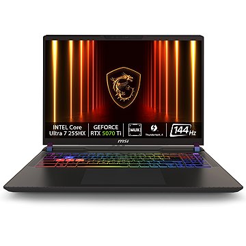 MSI Vector 16 HX AI A2XWHG-695XCZ kovový