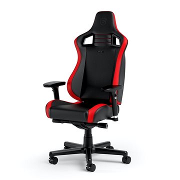 

Noblechairs EPIC Compact, černá/carbon/červená