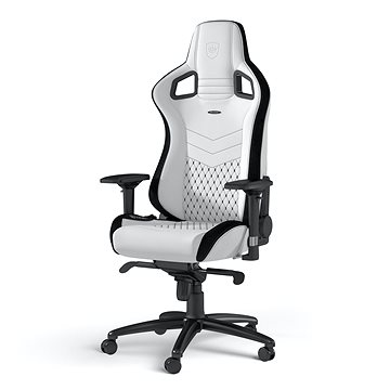 Noblechairs EPIC, bílá/černá