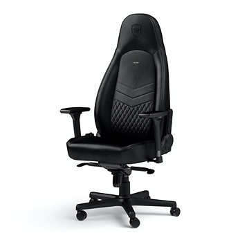 

Noblechairs ICON Genuine leather, černá/černá