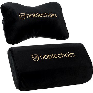 

Noblechairs Cushion Set pro židle EPIC/ICON/HERO, černá/zlatá