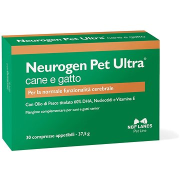 

NBF Lanes neurogen pet ultra pes a kočka 30 kps podpora funkce mozku