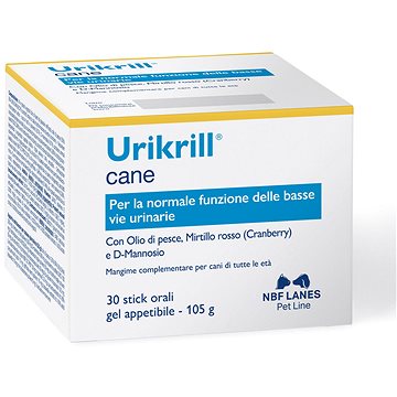 

NBF Lanes urikrill pes gel 30 sáčků podpora dolních močových cest