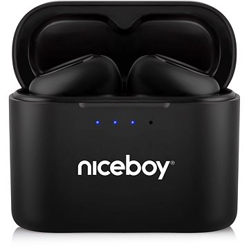 Niceboy HIVE Podsie 3 Black - Bezdrátová sluchátka