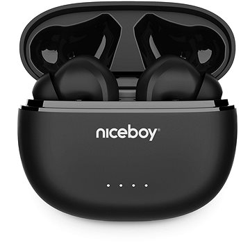 Niceboy HIVE Pins 3 ANC Black - Bezdrátová sluchátka