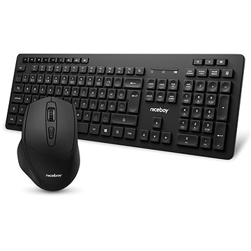Niceboy OFFICE MK10 Comfort Set - CZ - Set klávesnice a myši
