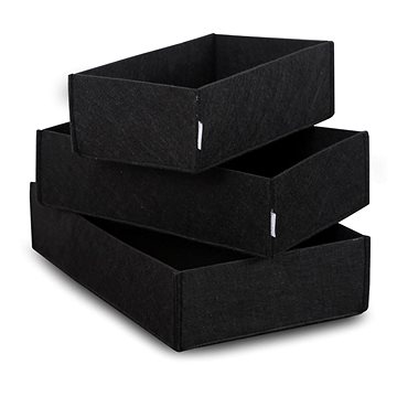 

NEJLEVNĚJŠÍ NÁBYTEK Úložné boxy NN01189 - sada 3 ks