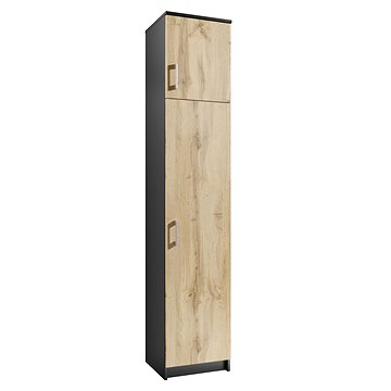 

Nejlevnější nábytek Nejby Mariana 1D, černá/dub wotan