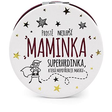 

Nekupto Kapesní zrcátko Nejlepší maminka superhrdinka