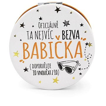 

Nekupto Kapesní zrcátko Nejvíc bezva babička