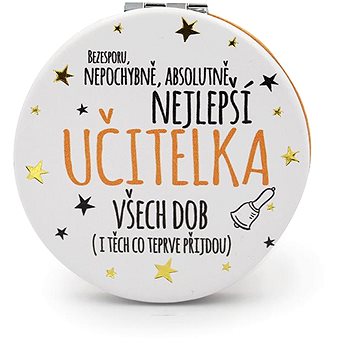

Nekupto Kapesní zrcátko Nejlepší učitelka